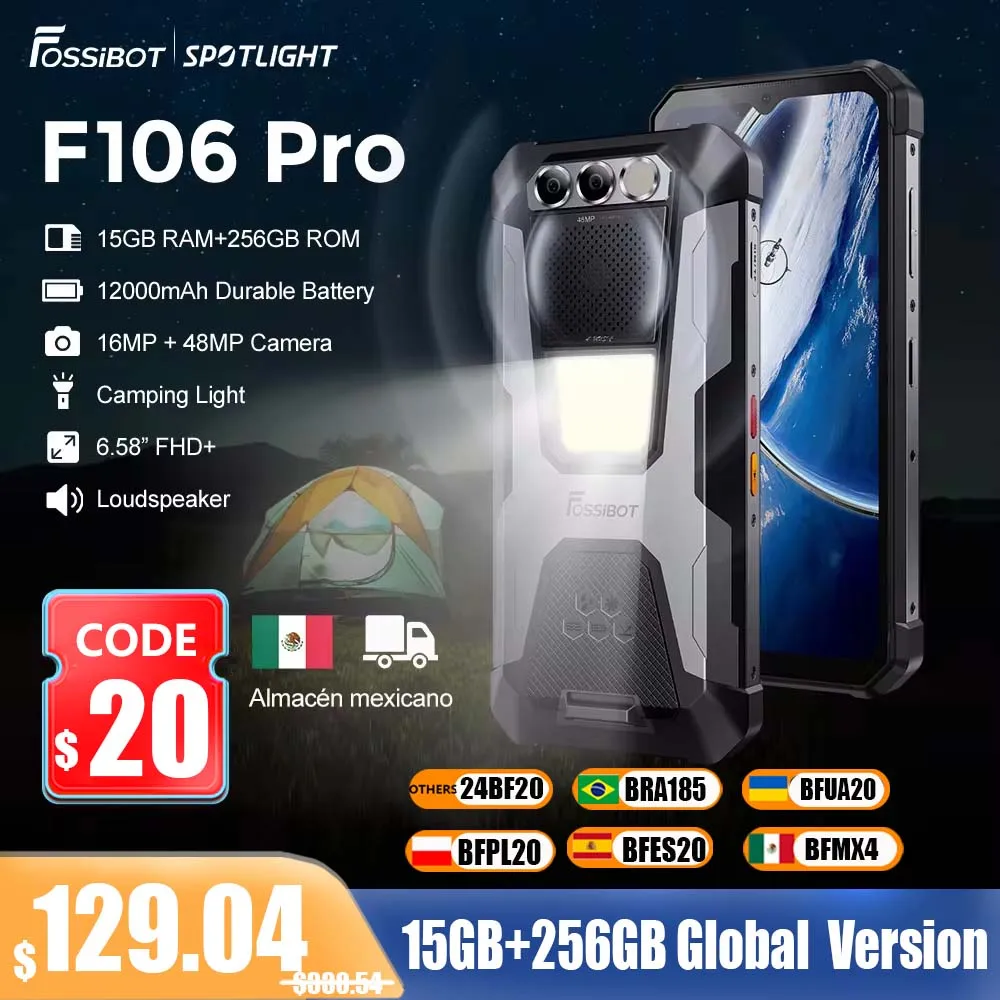 FOSSiBOT F106 PRO 러기드 스마트폰 내돈내산 리뷰