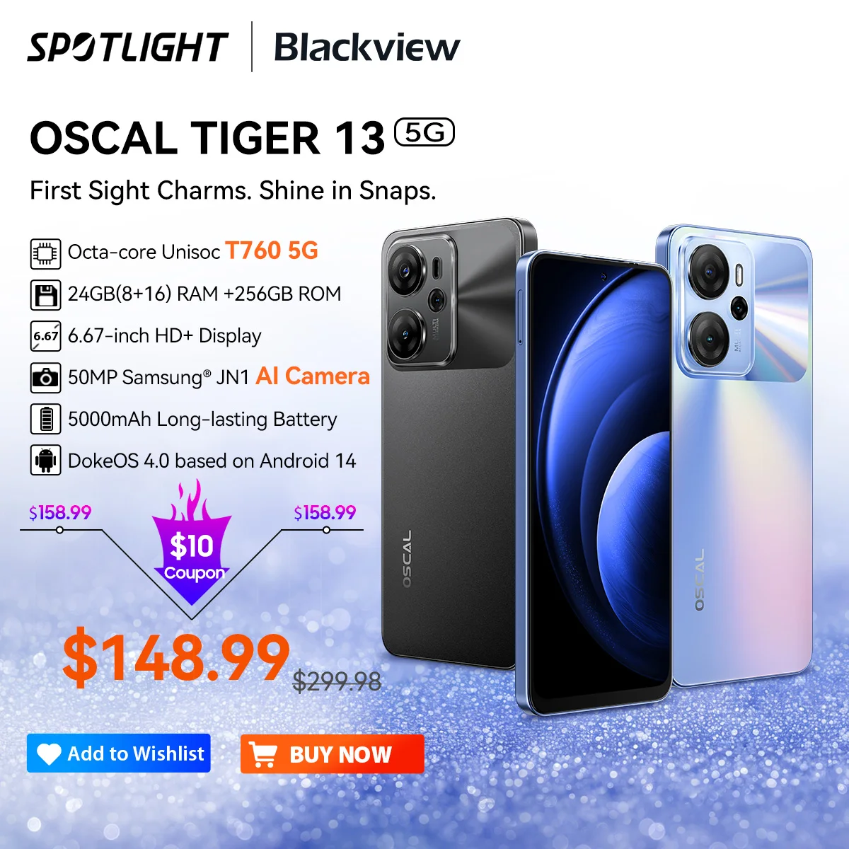 Blackview OSCAL TIGER 13 5G 스마트폰 알리 상품 추천