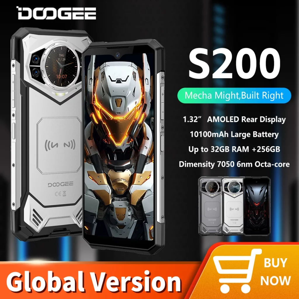 DOOGEE S200 5G 견고한 휴대폰 알리 상품 추천