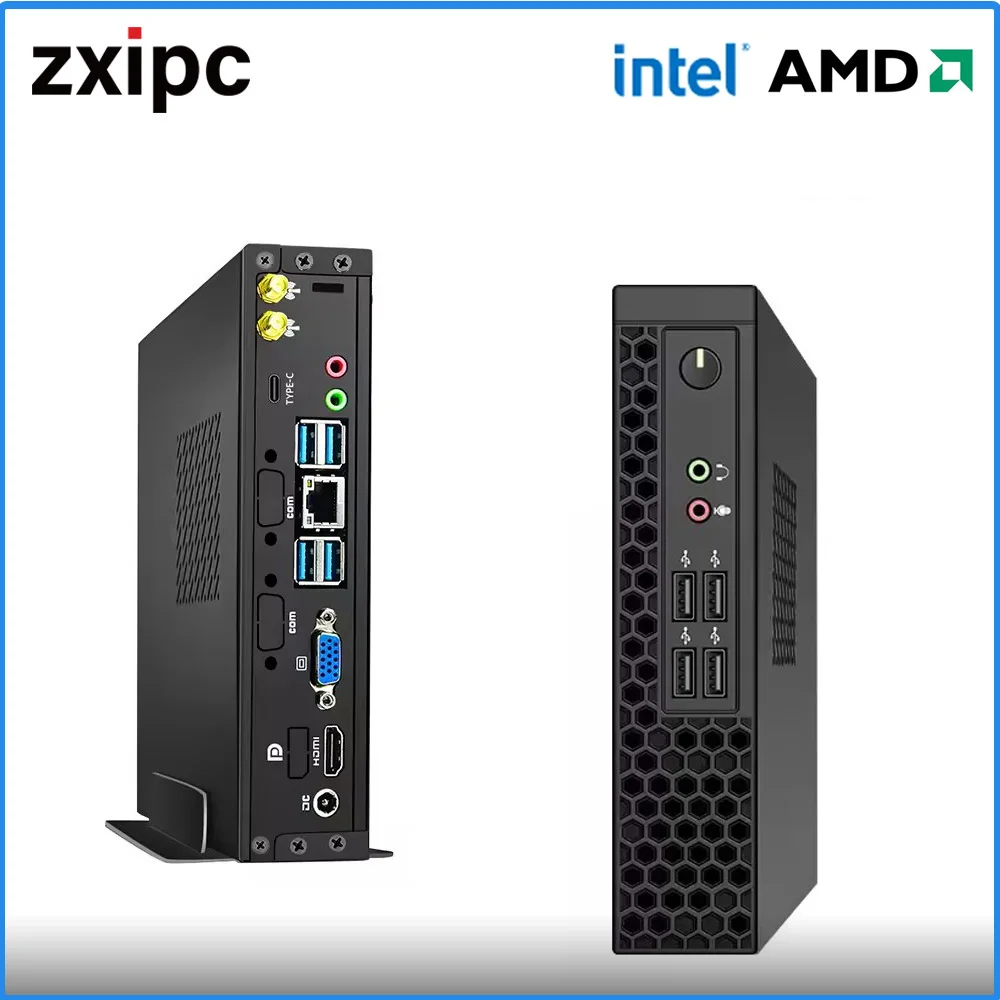 미니 PC 라이젠 AMD R7 4700U 인텔 I5 N5095 8 코어 Win11 듀얼 디스플레이 후기