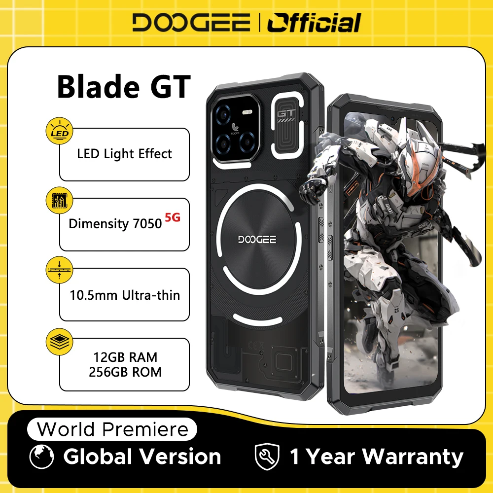 DOOGEE 블레이드 GT 견고한 휴대폰 가격비교