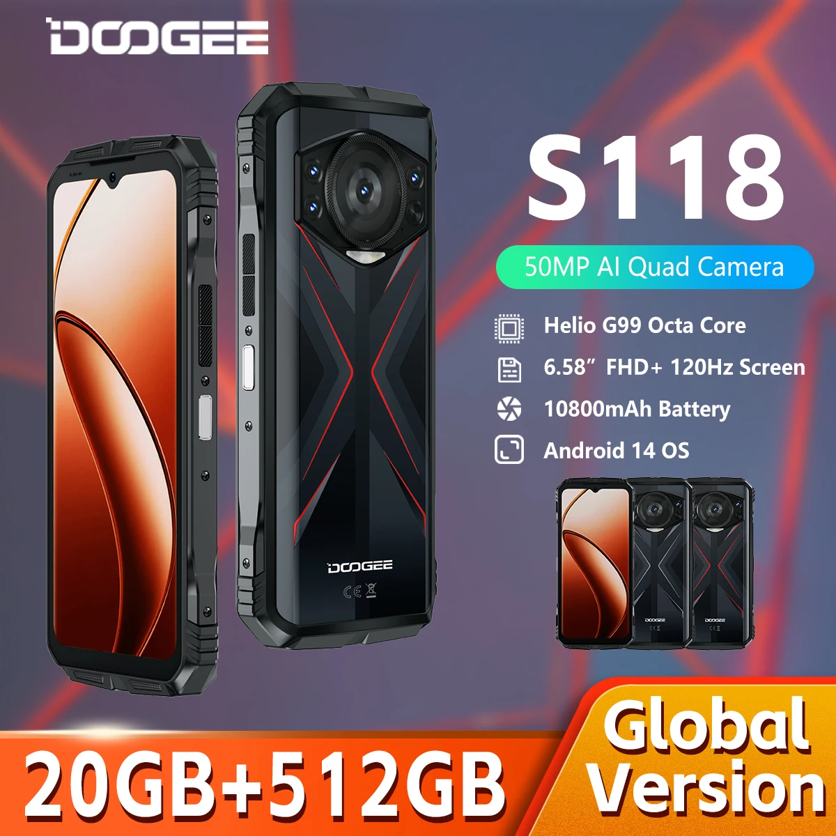 DOOGEE S118 러기드 스마트폰 후기