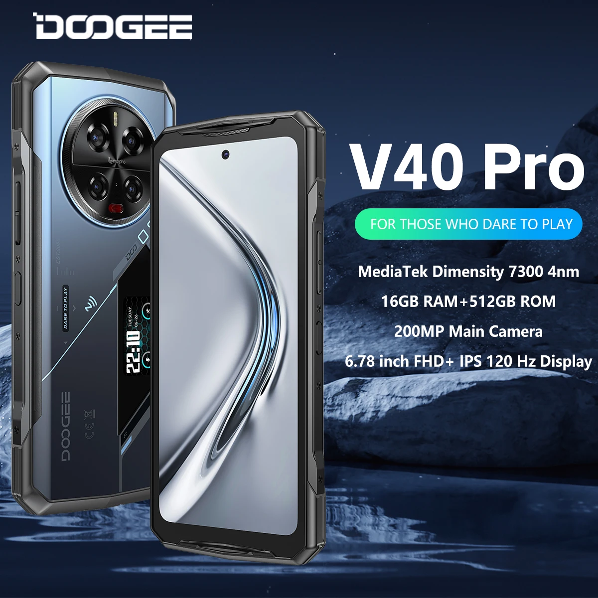 DOOGEE V40 프로 러기드 폰 내돈내산